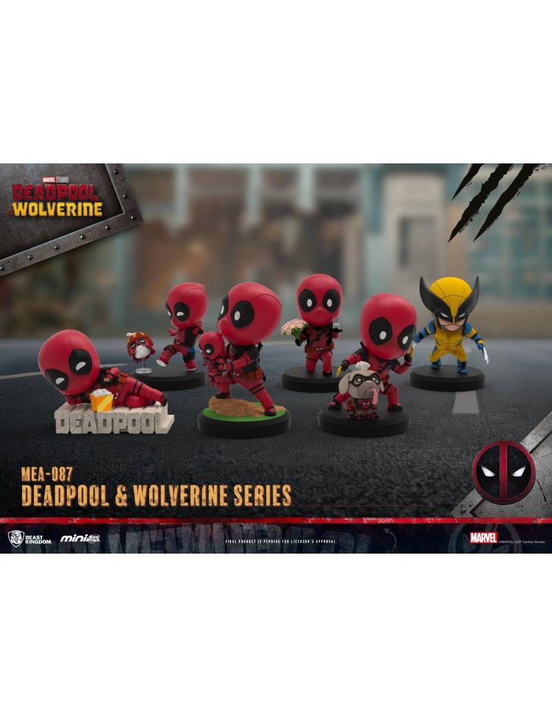 DEADPOOL & WOLVERINE - Set 6 Figurine Mini Egg Attack 10cm Beast Kingdom 1 - Culture-Pop-France DEADPOOL & WOLVERINE - Set 6 Figurine Mini Egg Attack 10cm Beast Kingdom 1 - Culture-Pop-France