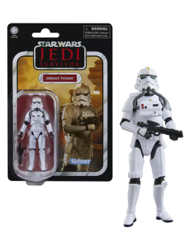 SW JEDI SURVIVOR - Jetpack Trooper - Figurine Vintage Collection 10cm Hasbro 1 - Culture-Pop-France