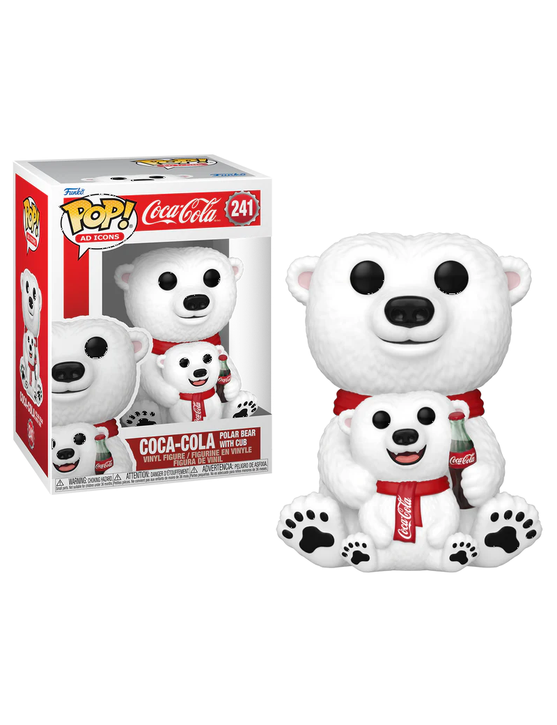 COCA-COLA - POP & Buddy N° 241 - Ours polaire Coca-Cola avec Ourson Funko 1 - Culture-Pop-France COCA-COLA - POP & Buddy N° 241 - Ours polaire Coca-Cola avec Ourson Funko 1 - Culture-Pop-France
