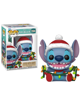 LILO & STITCH - POP Disney N° 1504 - Stitch avec Guirlandes Funko 1 - Culture-Pop-France