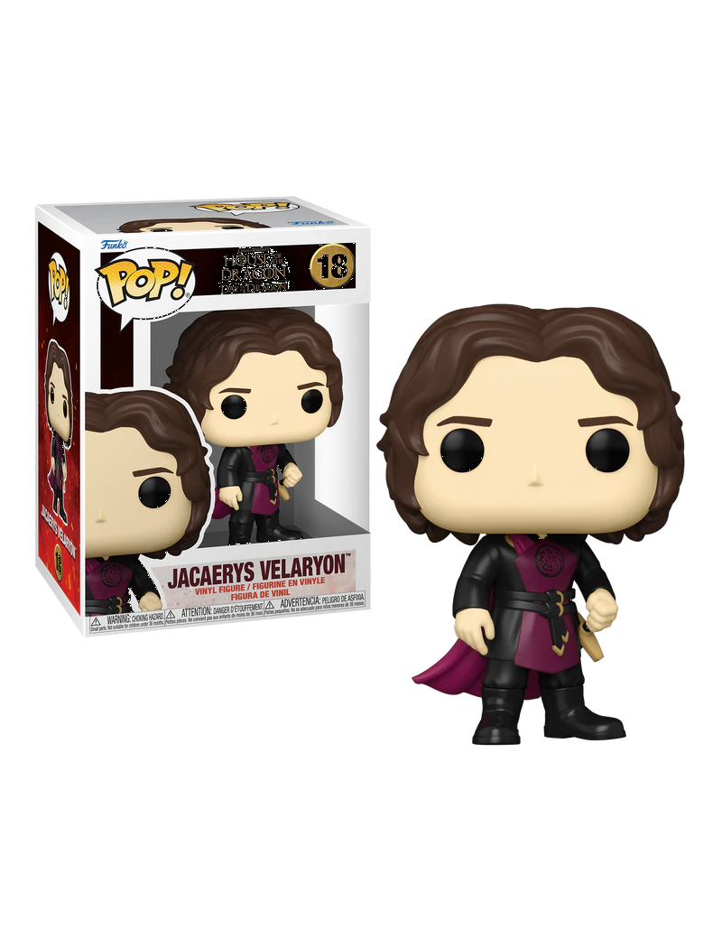 HOUSE OF THE DRAGON - POP TV N° 18 - Jacaerys Velaryon Funko 1 - Culture-Pop-France HOUSE OF THE DRAGON - POP TV N° 18 - Jacaerys Velaryon Funko 1 - Culture-Pop-France