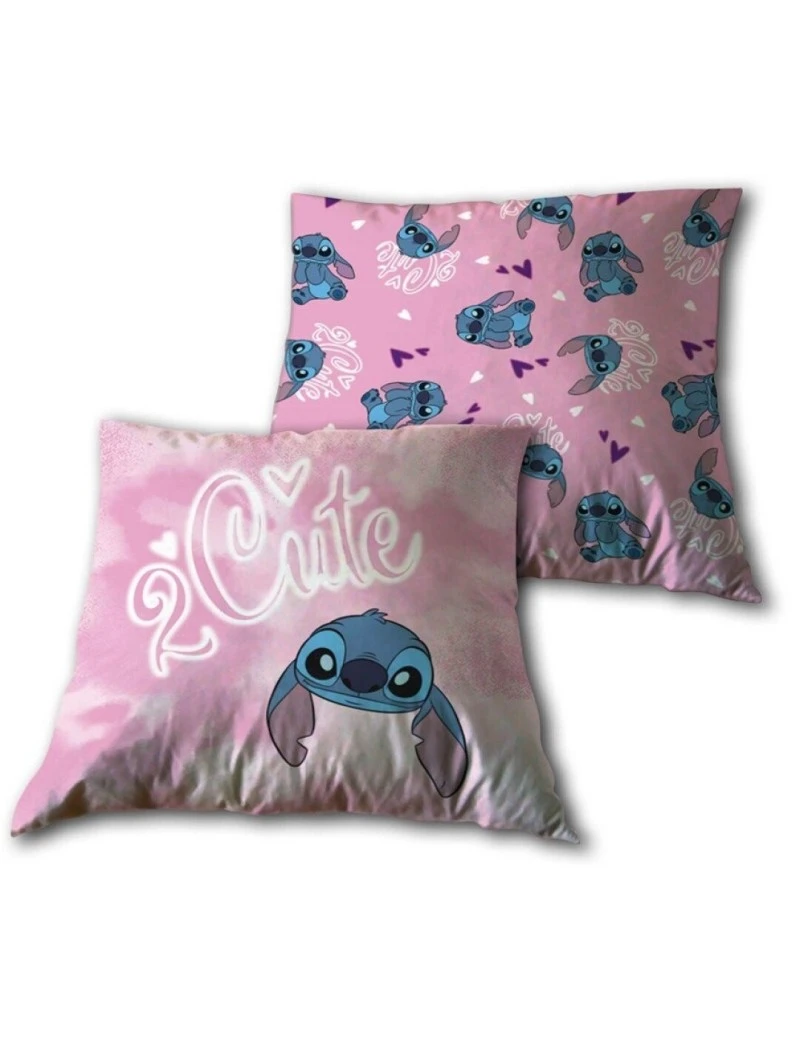 LILO & STITCH - Stitch "2 Cute" - Coussin 40X40cm AyMax 1 - Culture-Pop-France LILO & STITCH - Stitch "2 Cute" - Coussin 40X40cm AyMax 1 - Culture-Pop-France