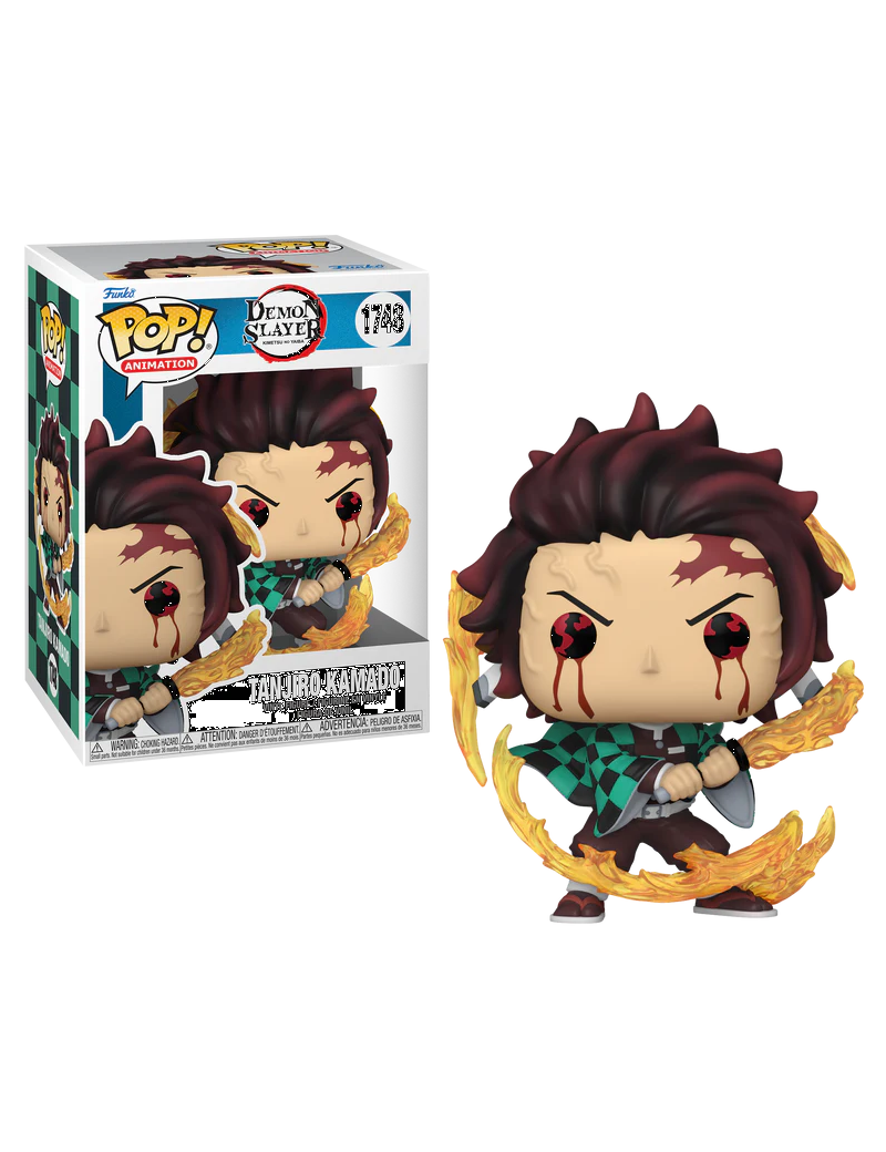 DEMON SLAYER - POP Animation N° 1748 - Tanjiro (Sun Breathing) Funko 1 - Culture-Pop-France DEMON SLAYER - POP Animation N° 1748 - Tanjiro (Sun Breathing) Funko 1 - Culture-Pop-France