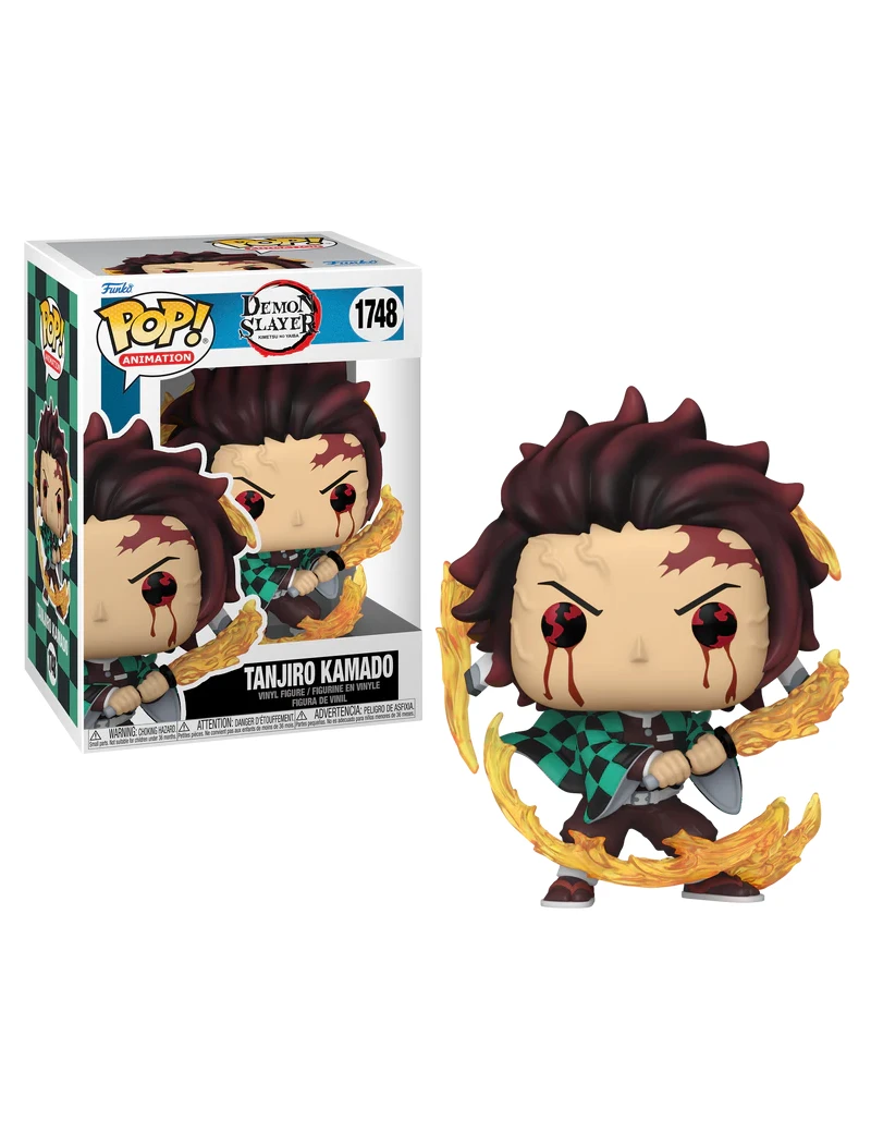 DEMON SLAYER - POP Animation N° 1748 - Tanjiro (Sun Breathing) Funko 1 - Culture-Pop-France DEMON SLAYER - POP Animation N° 1748 - Tanjiro (Sun Breathing) Funko 1 - Culture-Pop-France
