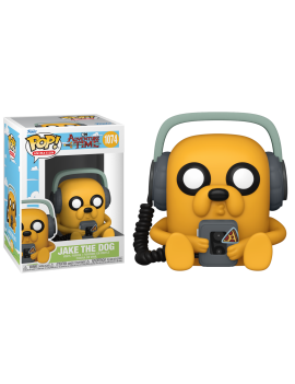 ADVENTURE TIME - POP N° 1074 - Jake w/Player Funko 1 - Culture-Pop-France