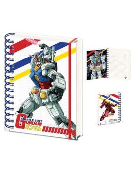 GUNDAM - Colour Cut Away - Carnet de notes A5 Pyramid 1 - Culture-Pop-France