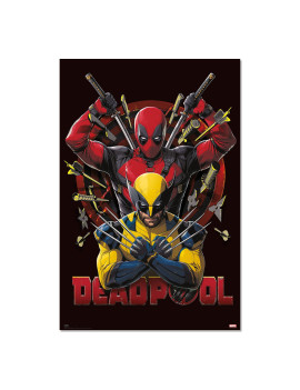 DEADPOOL & WOLVERINE - Fight - Poster 61 x 91cm