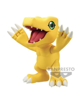 DIGIMON ADVENTURE - Agumon - Figurine Sofvimates 17cm