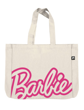 BARBIE - Logo - Tote Bag en Toile - 46x40,5x10cm