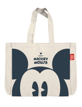MICKEY MOUSE - Grand Sac en Toile - 46x40,5x10cm