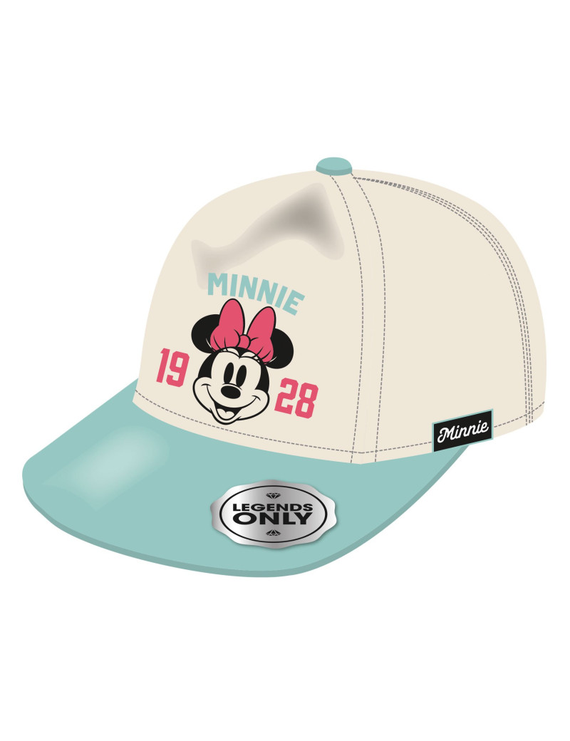 MINNIE - 1928 - Casquette Brodée 56/58cm MINNIE - 1928 - Casquette Brodée 56/58cm