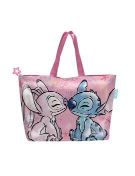 STITCH & ANGEL - Sac de Plage - 48x32x10cm