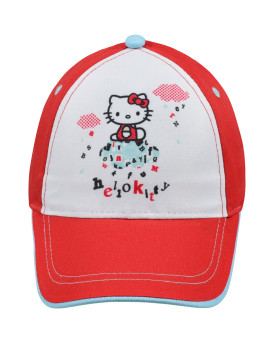 HELLO KITTY - Rouge - Casquette 52cm