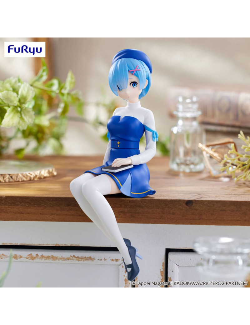 RE ZERO - Rem "Book Girl" - Statuette Noodle Stopper 15cm RE ZERO - Rem "Book Girl" - Statuette Noodle Stopper 15cm