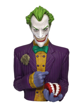 BATMAN ARKHAM ASYLUM - Joker - Tirelire 20cm
