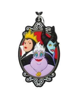 DISNEY - Méchante Reine, Ursula,... - Porte-clés Sac à dos Soft Touch