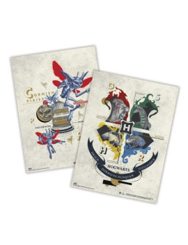HARRY POTTER - Set de 2 Mini Posters 38x52cm