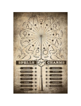 HARRY POTTER - Sortilèges & Charmes - Poster 61 x 91cm