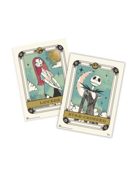 L'ETRANGE NOEL de Mr JACK - Set de 2 Mini Posters 38x52cm