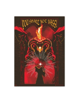 LE SEIGNEUR DES ANNEAUX - Balrog - Poster 'Phosphorescent' 50x70cm