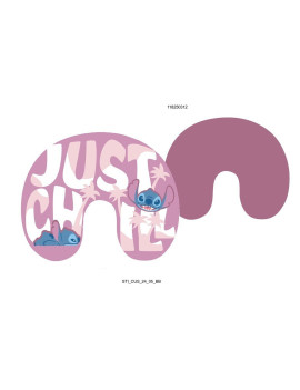 LILO & STITCH - Stitch "Just Chill" - Coussin de voyage