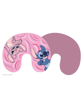 LILO & STITCH - Stitch et Angel - Coussin de voyage
