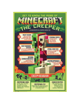 MINECRAFT - Creeper - Poster 61 x 91cm