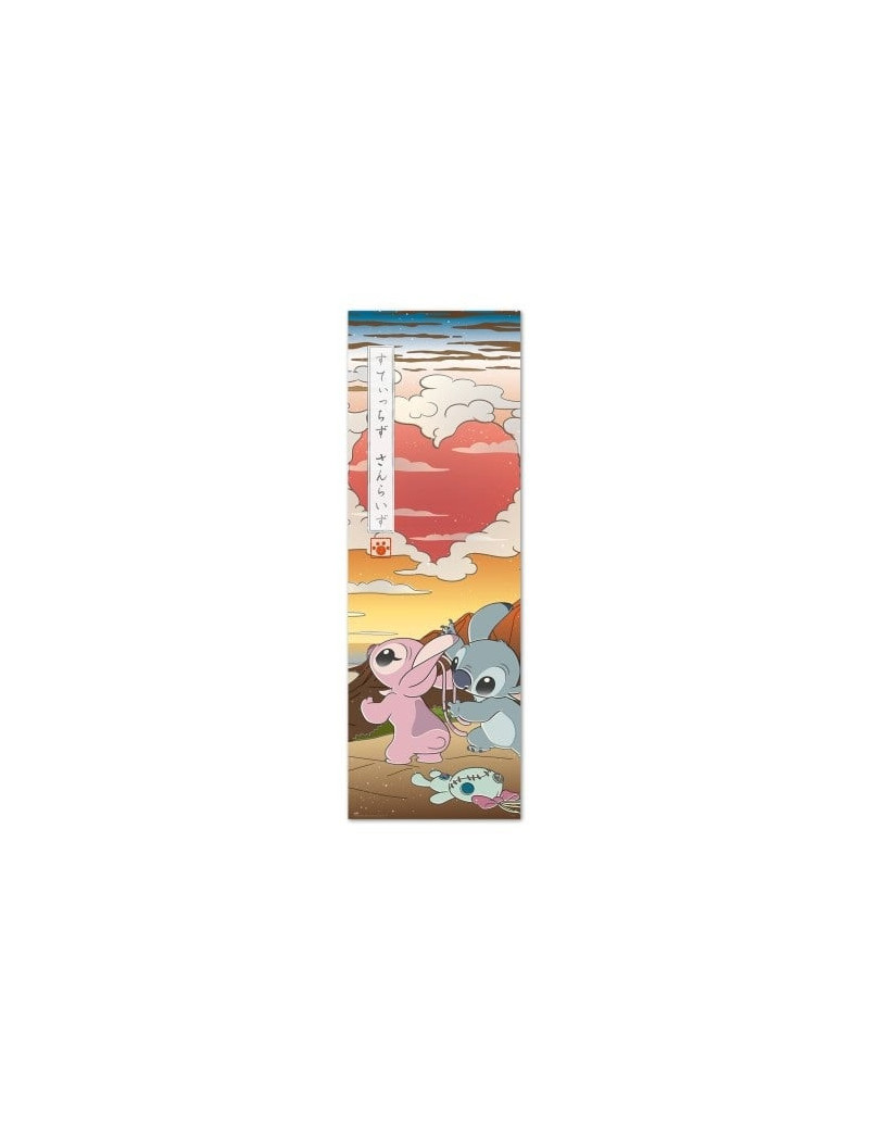 STITCH & ANGEL - Japon - Poster de Porte 53x158 cm STITCH & ANGEL - Japon - Poster de Porte 53x158 cm