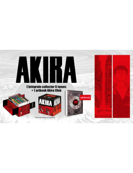 AKIRA - Intégrale Collector avec artbook Akira Club