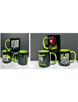 BEETLEJUICE - Black&Green - Mug Interieur Coloré