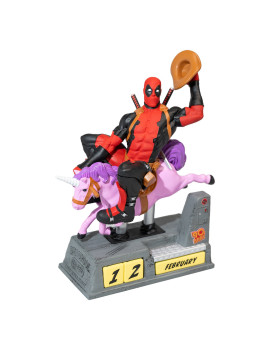 DEADPOOL - Licorne - Calendrier Perpétuel 3D en Résine