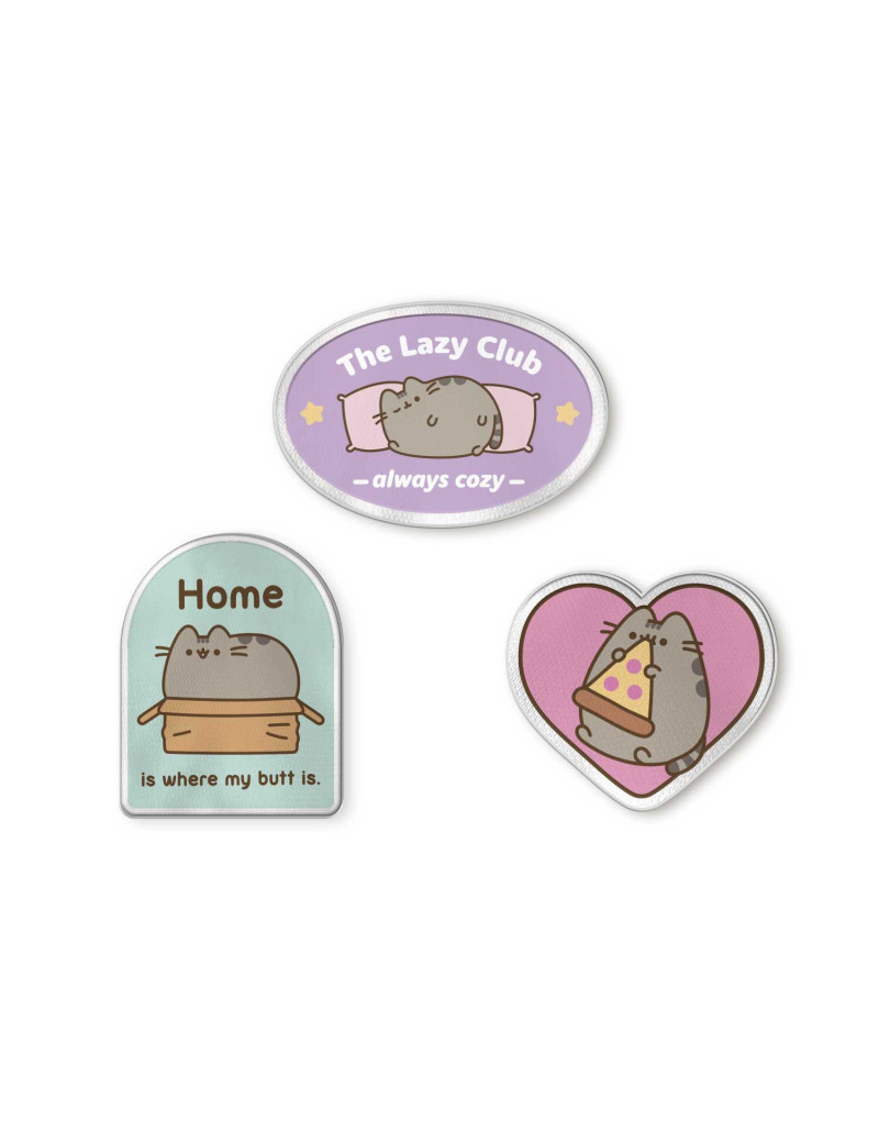 PUSHEEN - Set de 3 Transfert pour textile PUSHEEN - Set de 3 Transfert pour textile