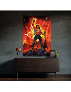 STRANGER THINGS - Eddie - Banner Murale '125 x 85 cm'