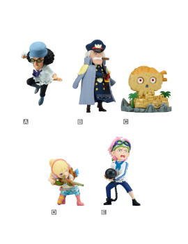 ONE PIECE - WCF Egg Head - Assortiments 12 Figurine 3-7cm