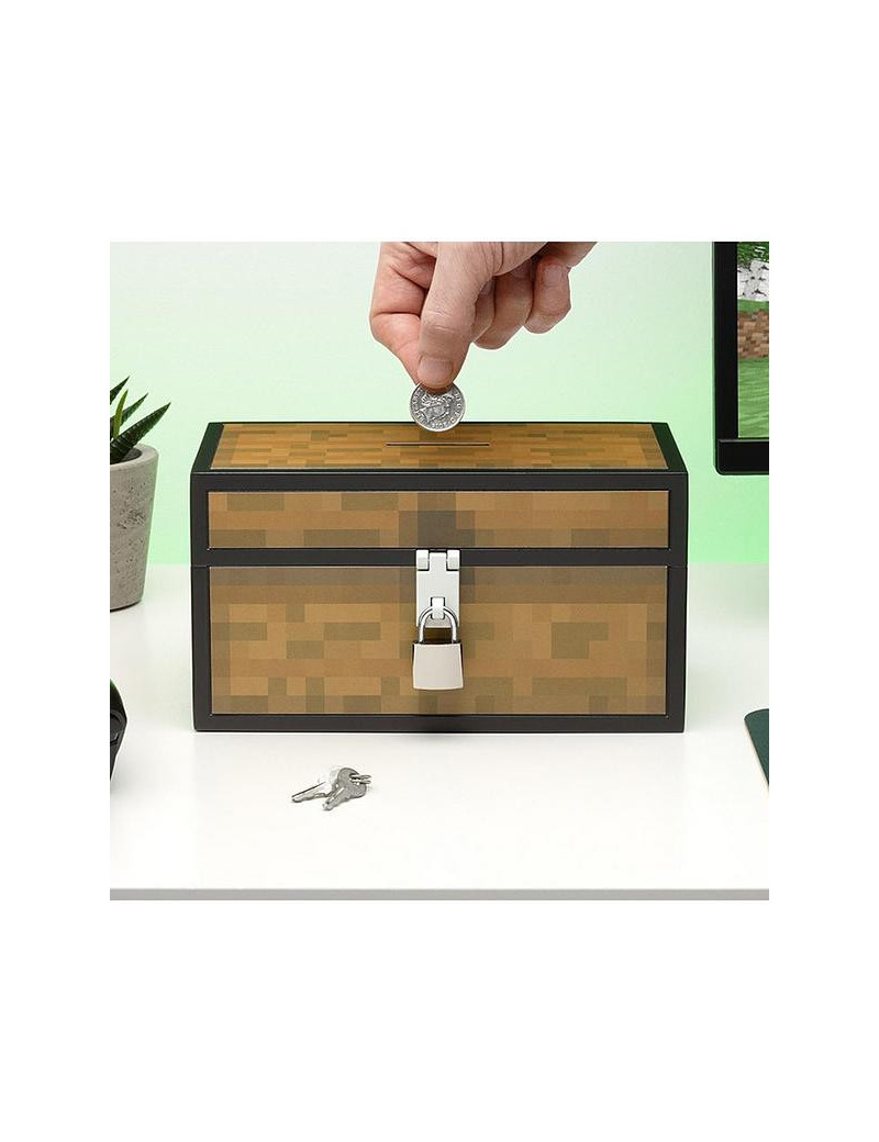 MINECRAFT - Coffre - Tirelire MINECRAFT - Coffre - Tirelire