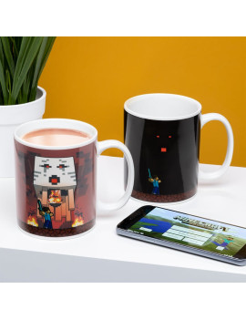 MINECRAFT - Nether - Mug Thermoréactif 300ml