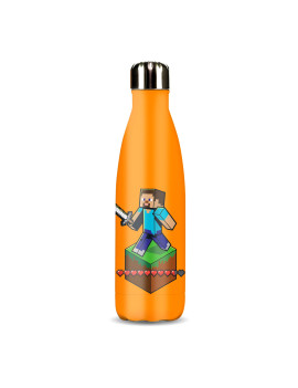 MINECRAFT - Steve - Bouteille d'eau en Métal 600ml