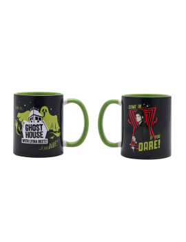 BEETLEJUICE - Black&Green - Ghost House - Mug Interieur Coloré