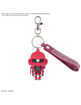 GUNDAM - CHARZAKU-KUN 3D RUBBER MASCOT KEYCHAIN - Model Kit