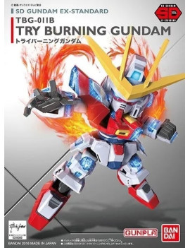 GUNDAM - SD Gundam Ex-Standard Try Burning - Model Kit