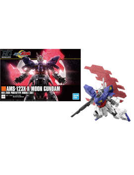 GUNDAM - HGUC 1/144 Moon Gundam - Model Kit - 13cm