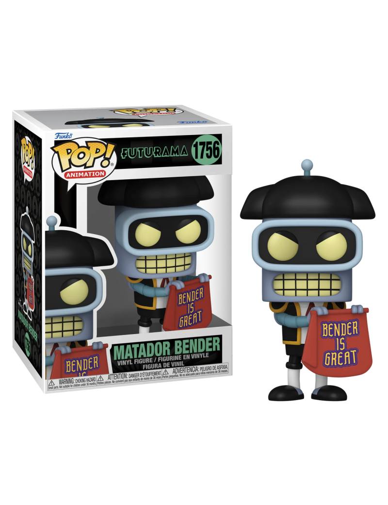 FUTURAMA - POP TV N° 1756 - Bender (Matador) FUTURAMA - POP TV N° 1756 - Bender (Matador)