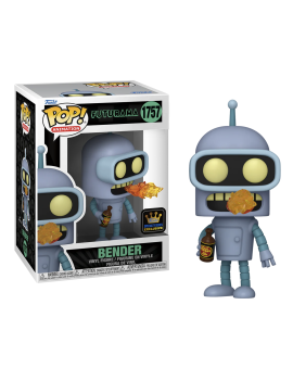 FUTURAMA - POP TV N° 1757 - Bender avec Chase (GW)