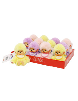 MONCHHICHI - Micro Pastel 14 cm - Assortiment 12 pcs