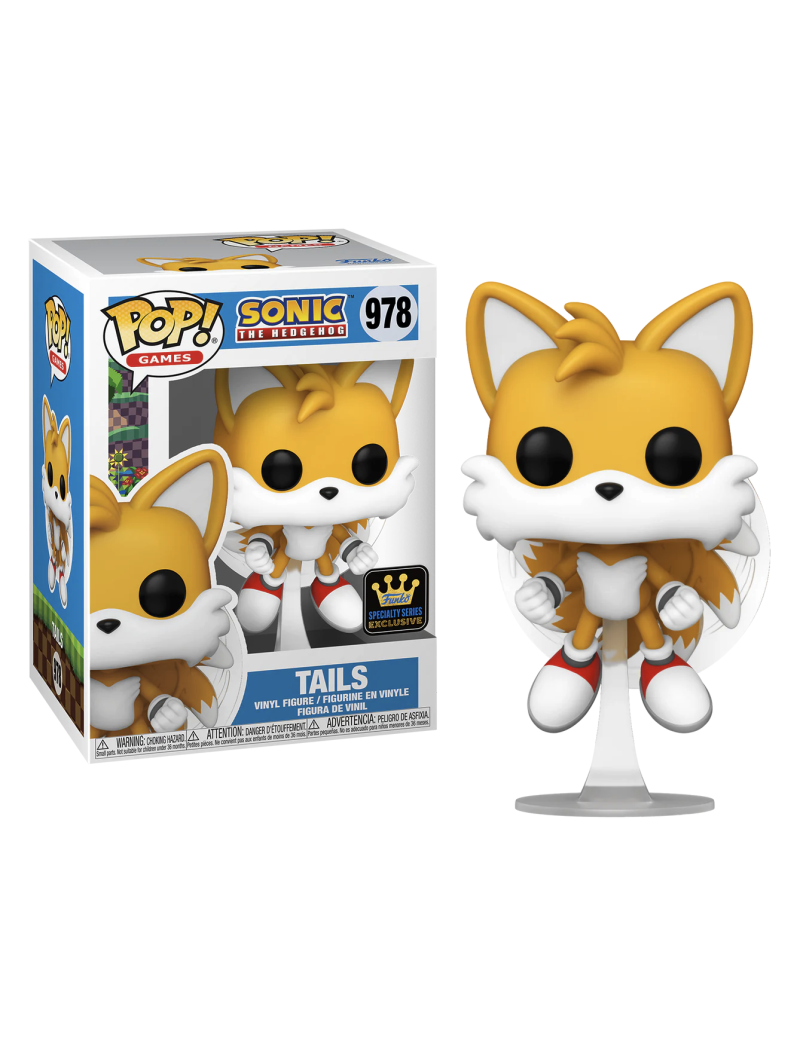 SONIC - POP Games N° 978 - Tails (Volant) (FL) avec Chase SONIC - POP Games N° 978 - Tails (Volant) (FL) avec Chase