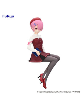 RE ZERO - Ram "Book Girl" - Statuette Noodle Stopper 14cm