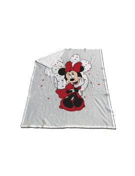DISNEY - Minnie - Couverture Sherpa 130x170cm