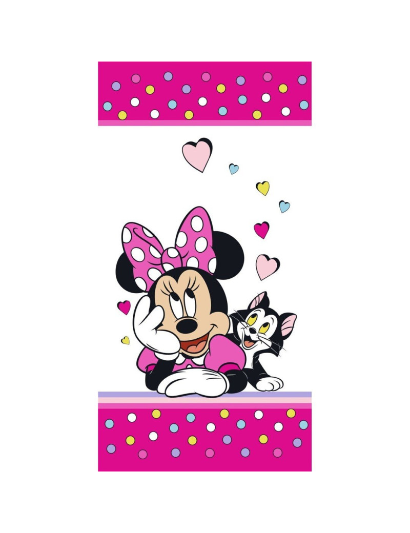 DISNEY - Minnie - Serviette de Plage - 70x140cm DISNEY - Minnie - Serviette de Plage - 70x140cm