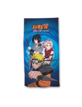 NARUTO SHIPPUDEN - Naruto, Sakura, Sasuke -Serviette de Plage 70x140cm