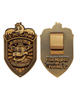 FIVE NIGHTS AT FREDDY'S - Replique Badge de Sécurité - Edition Limitée